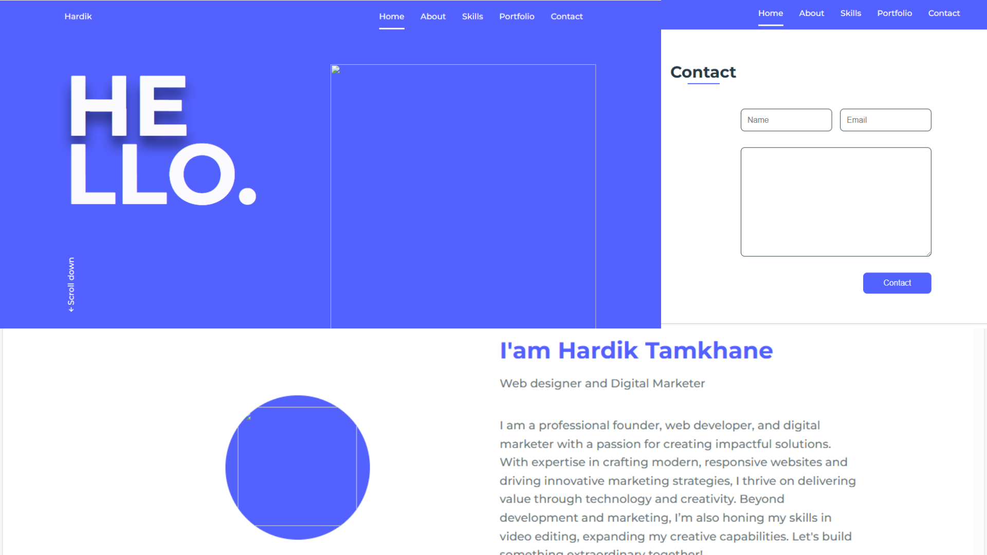 Landing Page